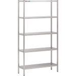 Etagère pleine 5 niv. 700x300x1500mmh